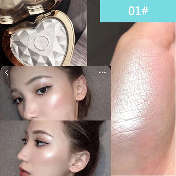 Face Shimmer Highlighter Bronzer Powder Palette High-gloss Contouring Makeup Body Glitter Illuminator Highlight Cosmetics TSLM2