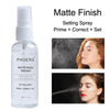 PHOERA Makeup Setting Spray 50ML Matte  Bottle Setting Spray Oil-control Natural Long Lasting Make Up Fix Foundation Spray TSLM1