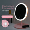 Makeup Backlit Mirror Light With Natural White LED Daylight Vanity Mirror Detachable/Storage Base 3 Modes To espelho lustro LD