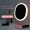 Makeup Backlit Mirror Light With Natural White LED Daylight Vanity Mirror Detachable/Storage Base 3 Modes To espelho lustro LD