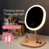 Makeup Backlit Mirror Light With Natural White LED Daylight Vanity Mirror Detachable/Storage Base 3 Modes To espelho lustro LD
