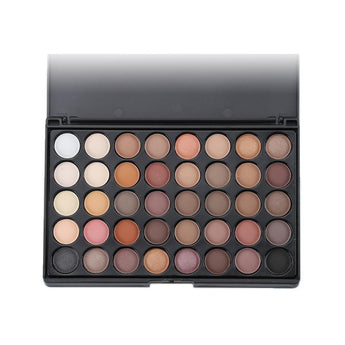40 Colors Lady Makeup Matte Eye Shadow Palette Shiny Diamond Eyeshadow Glitter The First Luminous Makeup Palette TSLM2